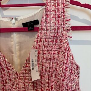 NWT 2019 Pink Tweed JCrew Suiting Dress
